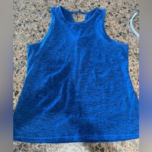 Tank top yoga running ideology blue